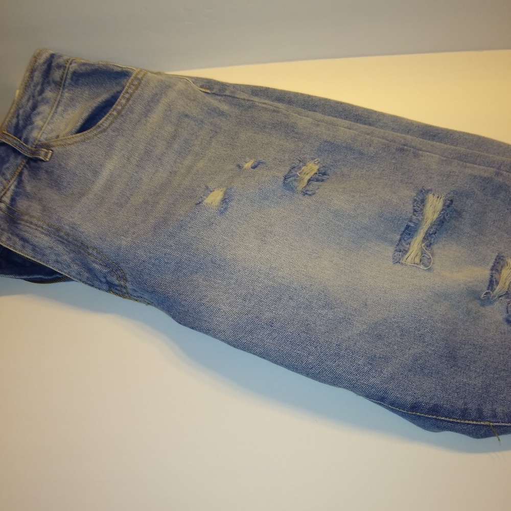 Refuge high waisted distressed denim jeans size 8 - Picture 5 of 8